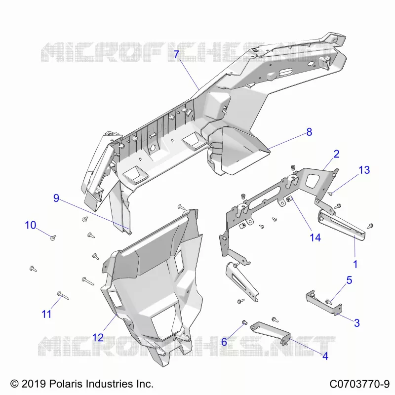 CARROCERÍA POSTERIOR BUMPER