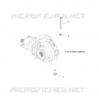TREN, GEARCASE MOUNTING, FRONT