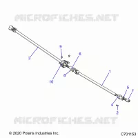 TREN, FRONT, REAR PROP SHAFT