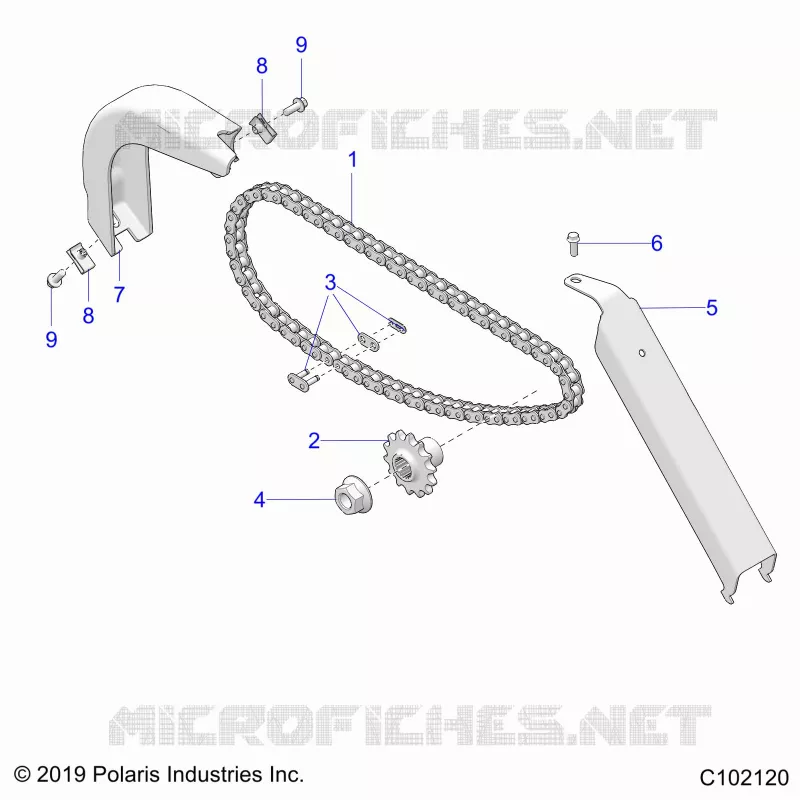 TREN, CHAIN AND GUARDS