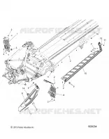 CHASSIS, PROTECCIÓN DEL EMBRAGUE AND FOOTRESTS