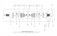 DRIVE TRAIN, DRIVE EJE TRASERO