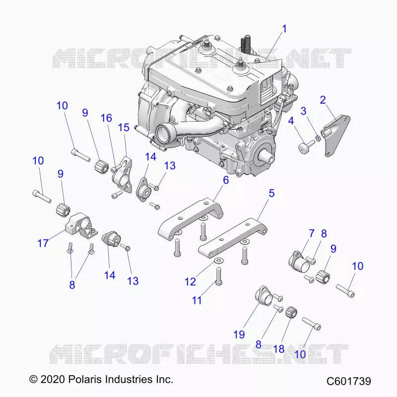 MOTOR, MOUNTING