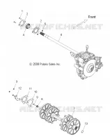 TREN, EJE DE TRANSMISION ASM. AND JACKSHAFT ASM.