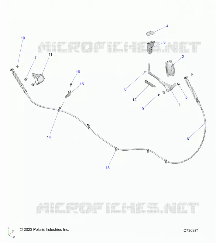 TREN, GEAR SELECTOR
