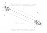 DRIVE TRAIN, DEL EJE DE PROPULSIÃN, FRONT