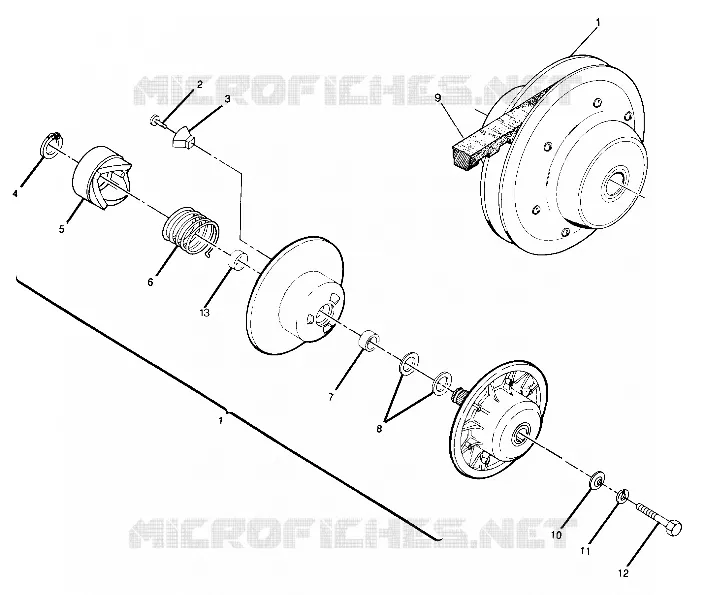ACCIONADO DE EMBRAGUE ASSEMBLY (4917731773029A)