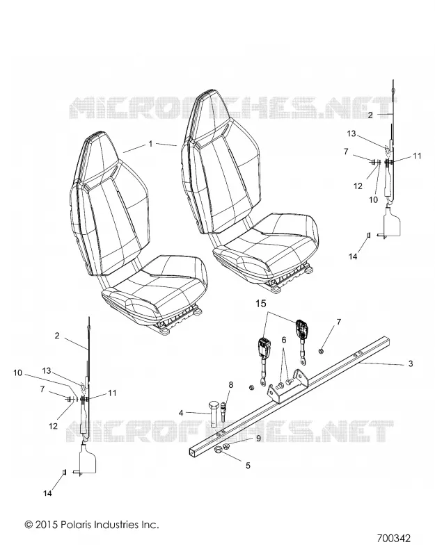 ASIENTO MOUNTING and BELTS