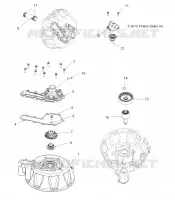 ENFRIAMIENTO SYSTEM AND BOMBA DE AGUA