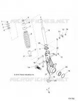 SUSPENSION, PUNTAL DELANTERO