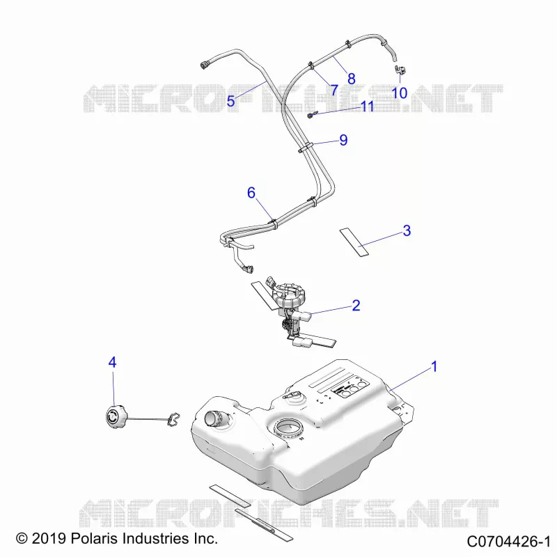 SISTEMA DE COMBUSTIBLE, FUEL TANK