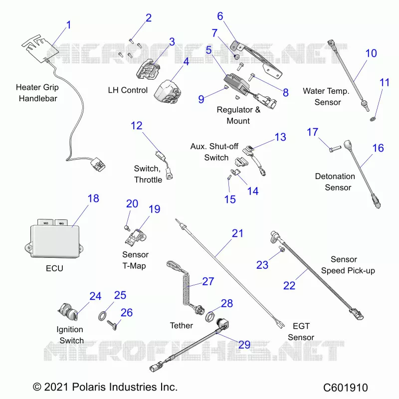 ELECTRICA, SWITCHES, SENSORS AND COMPONENTS