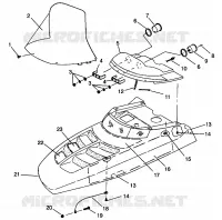 CAPUCHA 500 EFI SKS 0962574,  500 EFI RMK 0962974, and EUROPEAN 500 EFI SKS E9 (4931983198A011)