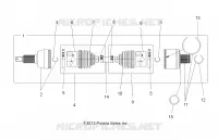 DRIVE TRAIN, DRIVE EJE TRASERO