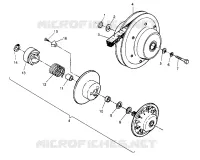 accionado de embrague ASSEMBLY Sportsman 4x4 W948040 (4926842684C002)