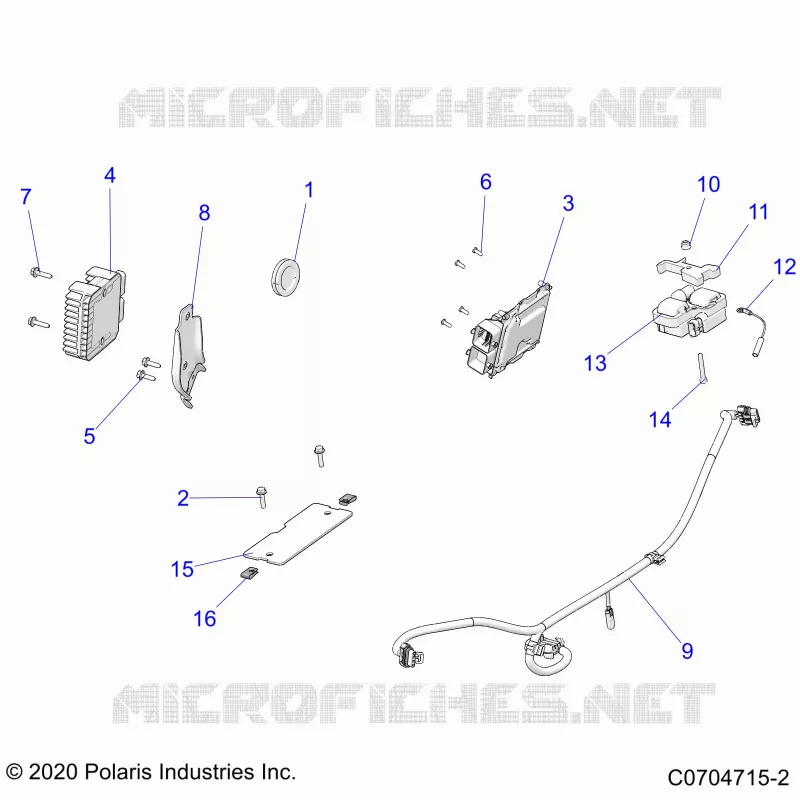 ELECTRICA, HARNESS COMPONENTS AND RELATED- Z22A5A87A2(C701024-3)