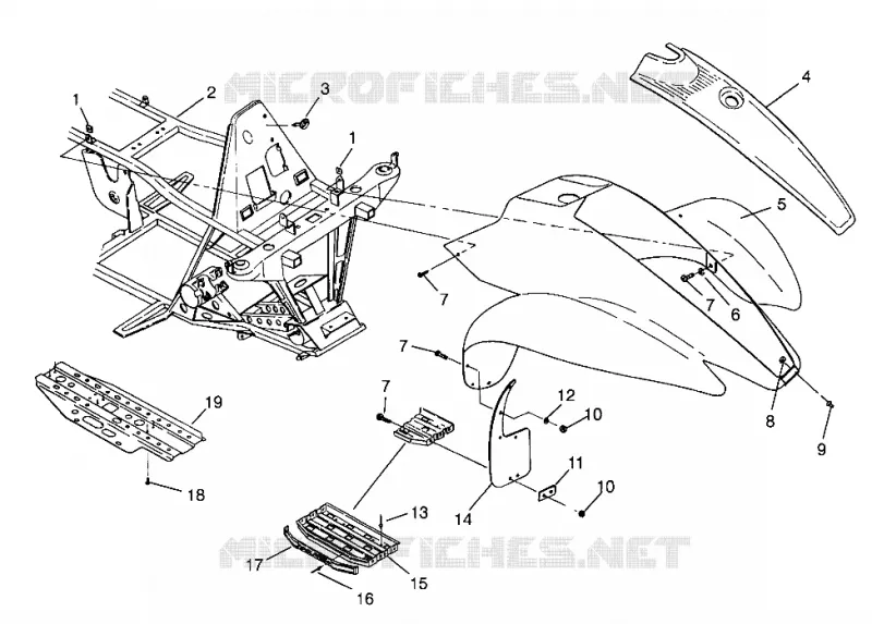 CABINA SCRAMBLER W967840 (4935823582A005)