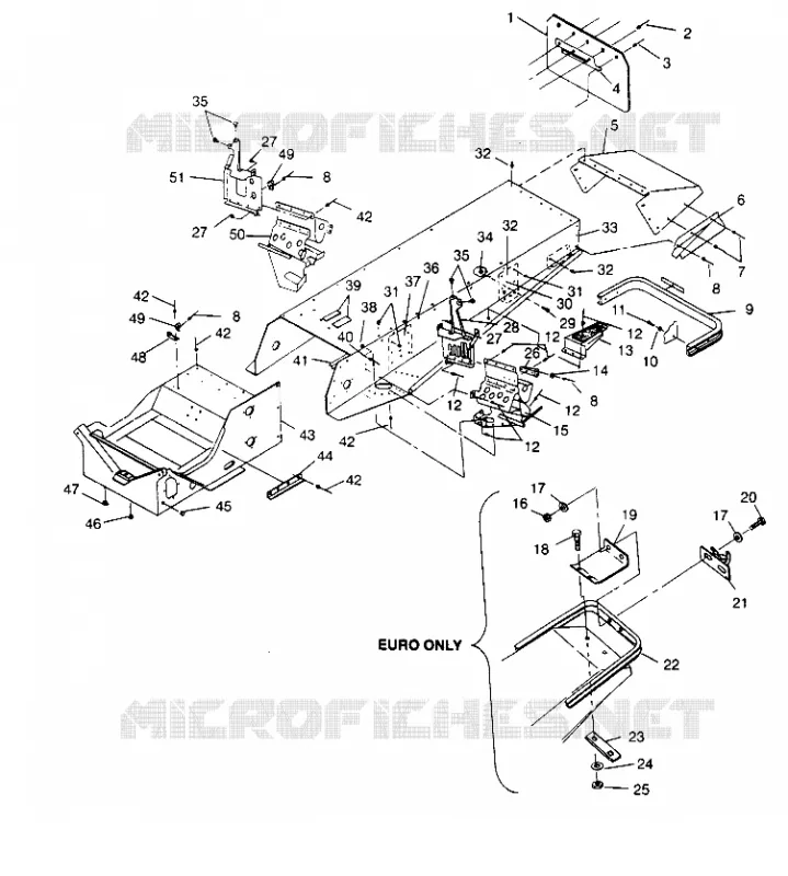 CONJUNTO TÚNEL XLT TOURING 0952857 and  EUROPEAN XLT TOURING E952857 (4929172917A006)