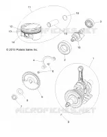 MOTOR, CIGUEÑAL, PISTÓN AND BALANCE SHAFT