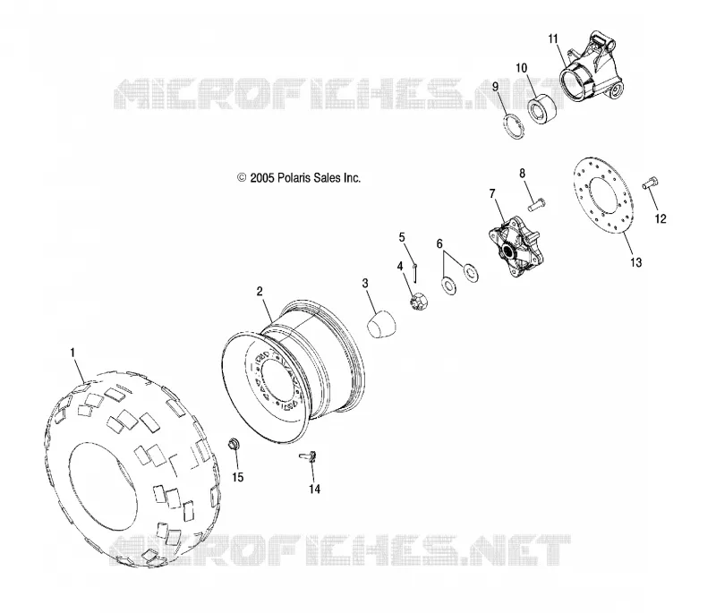 RUEDAS, REAR TIRE and FRENO DISC