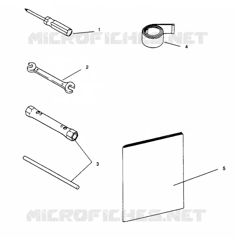 KIT DE HERRAMIENTA WIDETRAK GT 0962061 and EUROPEAN WIDETRAK GT E962061 (4931623162B014)