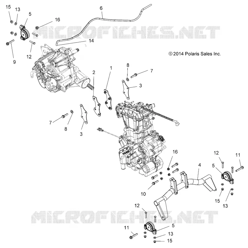 ENGINE, ENGINE AND TRANSMISION MOUNTING