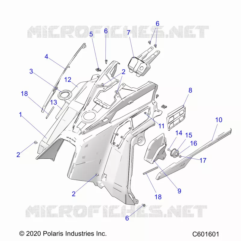 FAIRING MEDIO