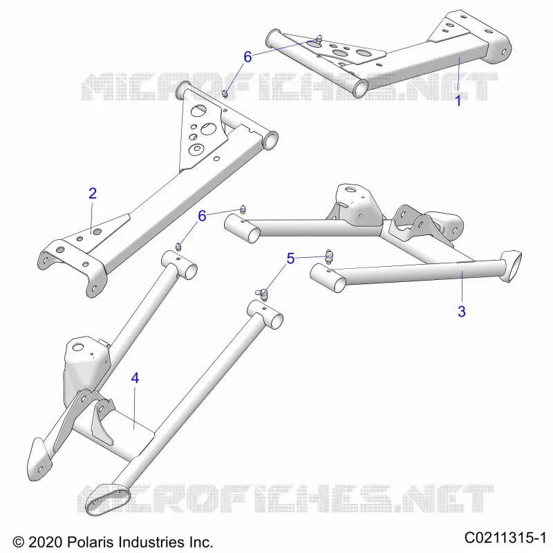 SUSPENSION TRASERA CONTROL ARMS