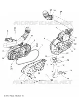 TREN, CLUTCH COVER AND DUCTING