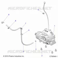 DRIVE TRAIN, FRONT MONTAJE DE ENGRANAJES