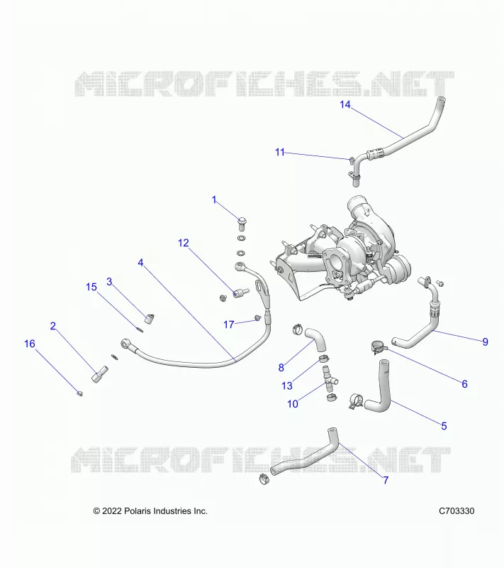 ENGINE, TURBO, COOLING AND OIL