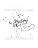 MOTOR, INLET COLECTOR and ACELERADOR CONTROL