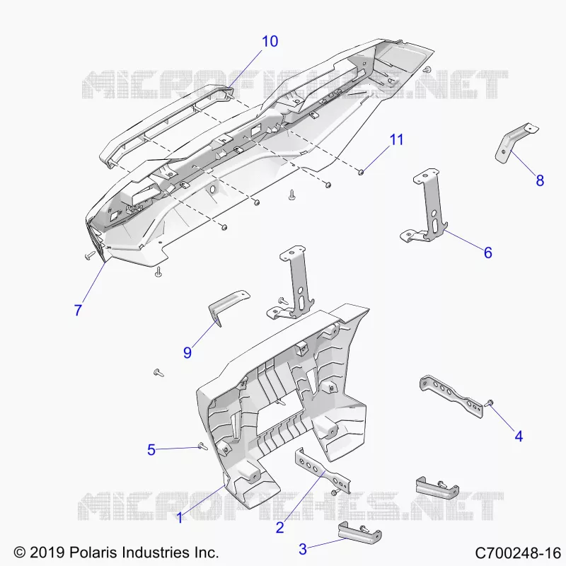 CARROCERÍA POSTERIOR BUMPER