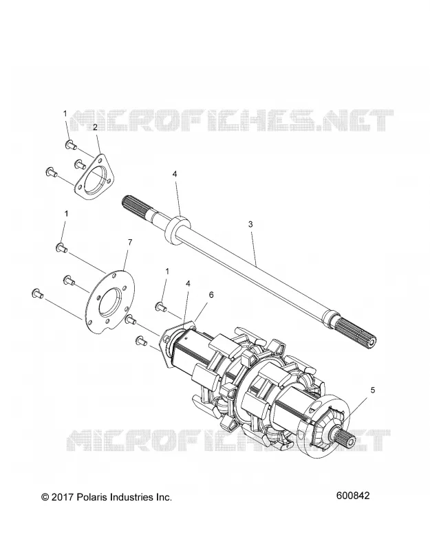 TREN, JACKSHAFT AND DRIVESHAFT