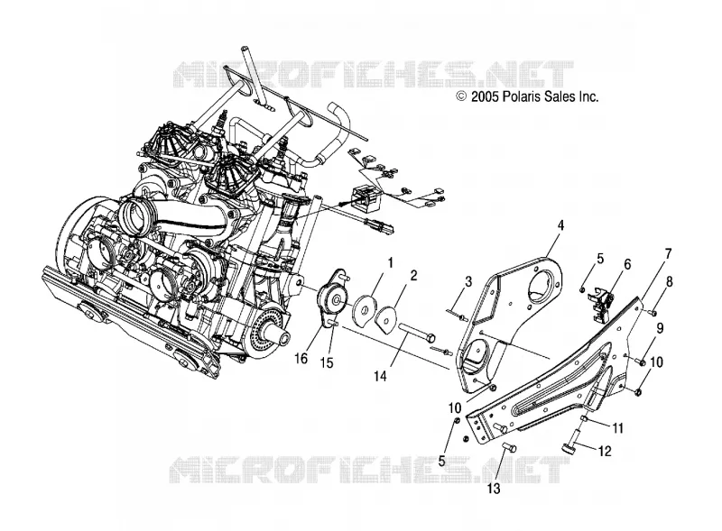 MONTAJE DEL MOTOR LH