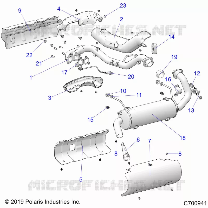 ENGINE, SISTEMA DE ESCAPE