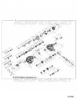 DRIVE TRAIN, PRINCIPAL GEARCASE INTERNALS