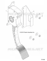 ENGINE, PEDAL DEL ACELERADOR