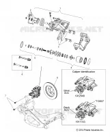 BRAKES, PINZA FRENO TRASEIRA