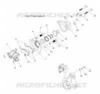 FRENO TRASERO CALIPER