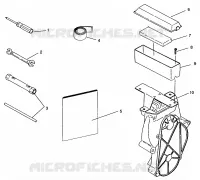 KIT DE HERRAMIENTA 500 EFI 0963774 and EUROPEAN 500 EFI E963774 (4936183618C006)