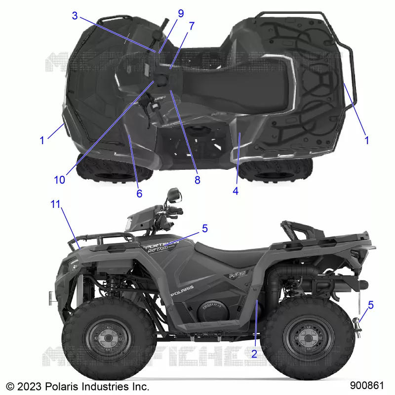 ETIQUETASS, GENERAL- A23SHE57FS/S57FS/CS/CP (900861)