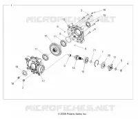 DRIVE TRAIN, CAJA DE CAMBIOS TRASERA INTERNALS