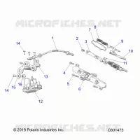 ENGINE, VALVOLA ESCAPE ASM. AND ACTUATOR -S24TLC8RS/8RE (C601475)