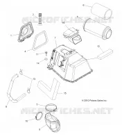 MOTOR, TOMA DE AIRE