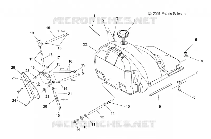 SISTEMA DE COMBUSTIBLE, GASOLINA TANK and PUMP