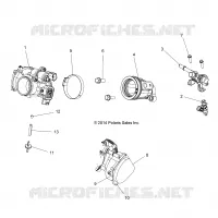 ENGINE, CUERPO DE MARIPOSA AND FUEL RAIL