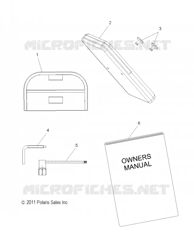 KIT DE HERRAMIENTA and EL MANUAL DEL PROPIETARIO