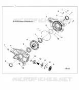 DRIVE TRAIN, CAJA DE CAMBIOS TRASERA INTERNALS
