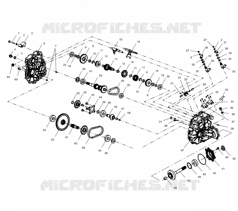 CAJA DE ENGRANAJES (If built before 4/01/01)- A01CG38CA (4963916391C007)